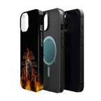 Forged in the flames phone case