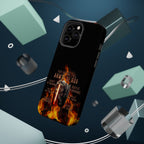 Forged in the flames phone case