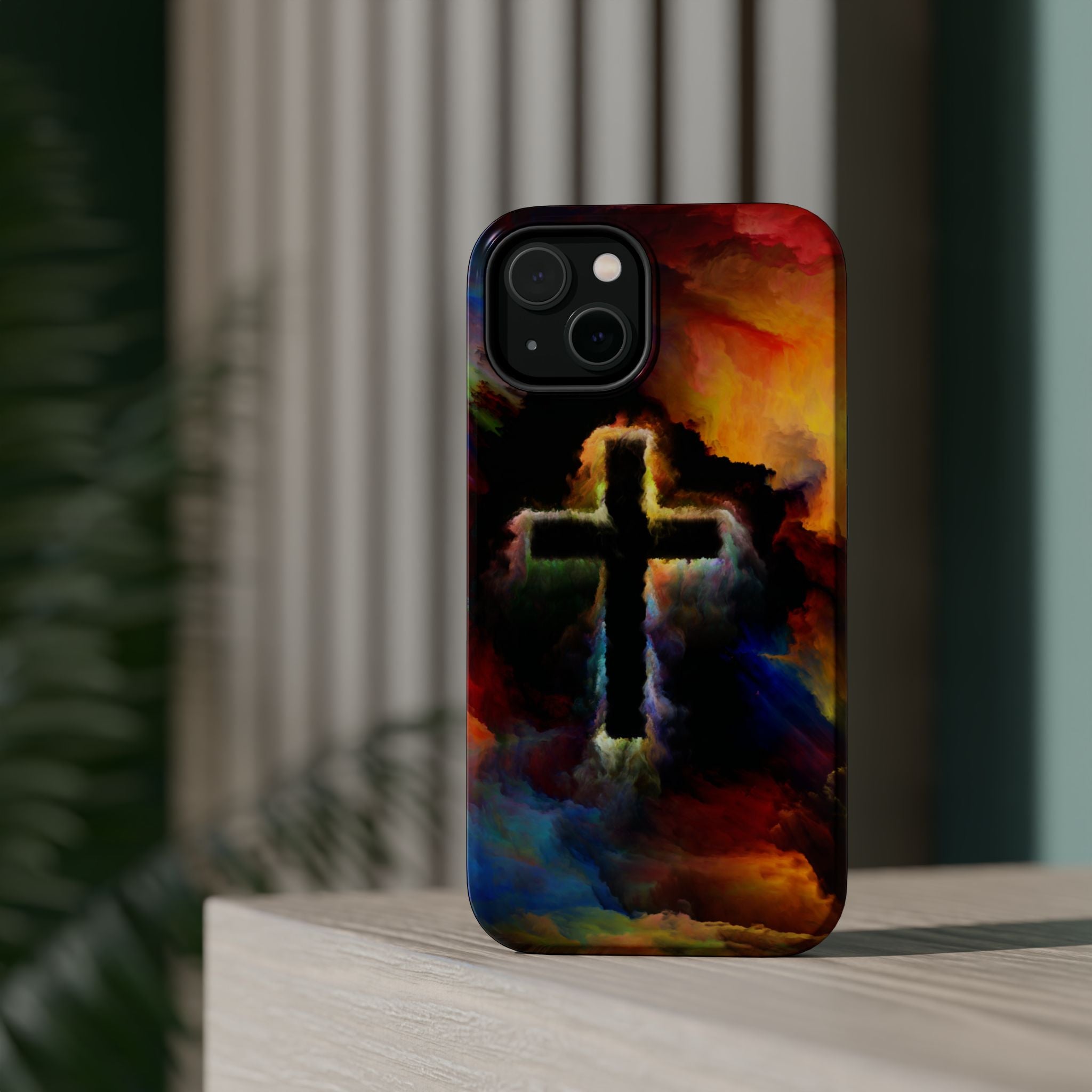 Watercolor Cross Phone Case
