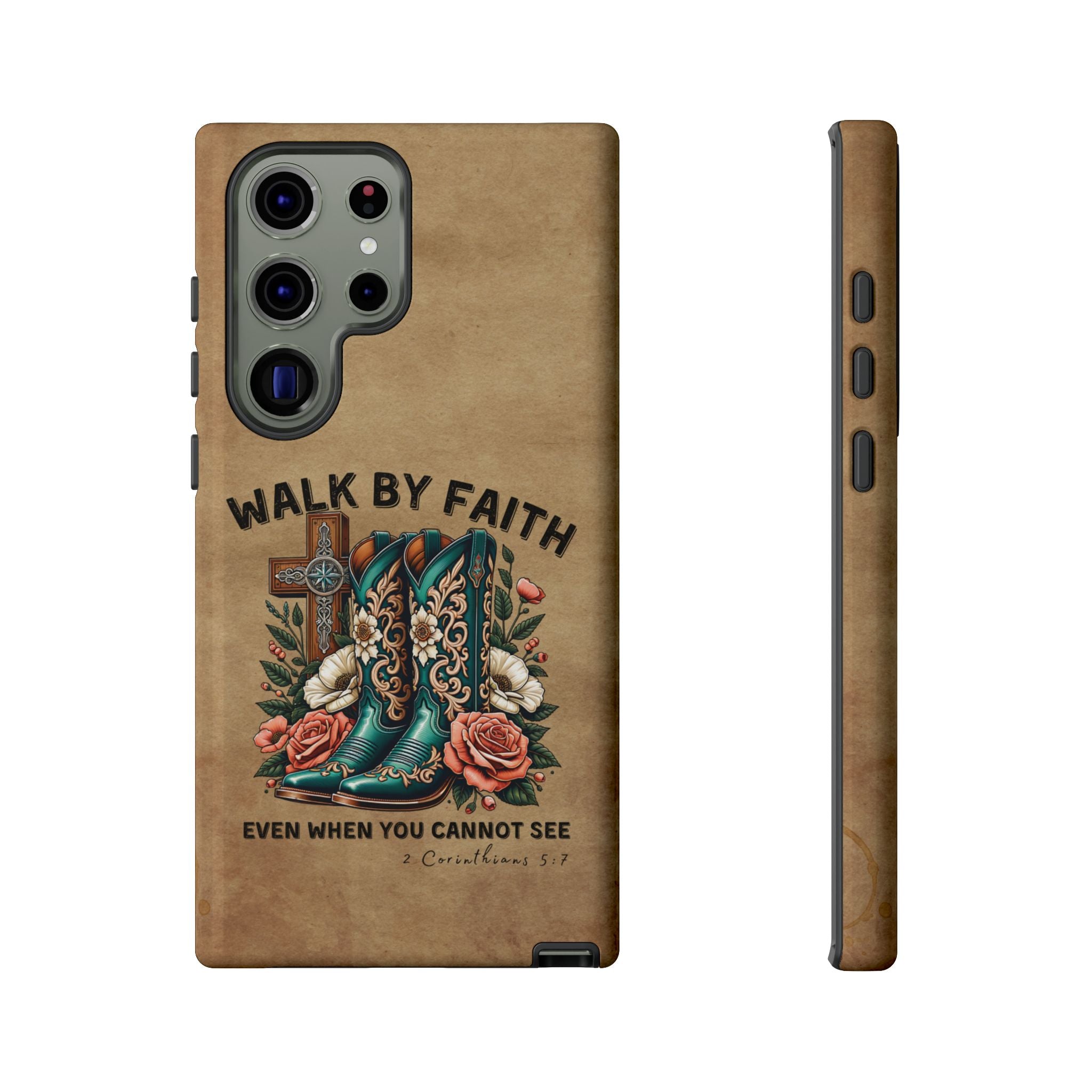 Walk By Faith Rustic Case