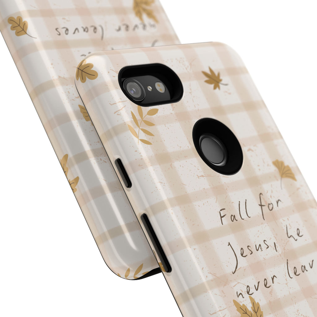 Fall for Jesus Phone Case