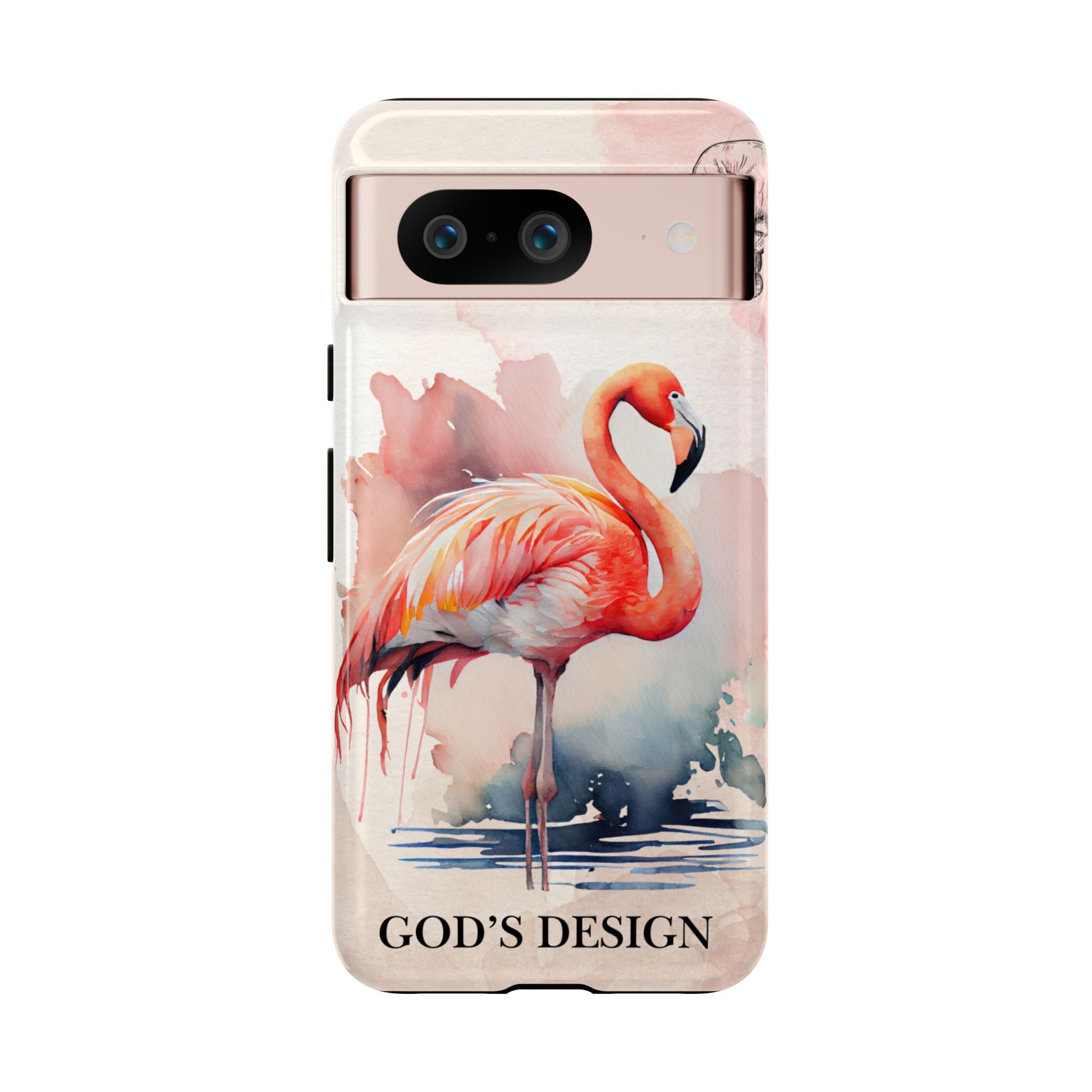 God’s Design Pink Flamingo Case