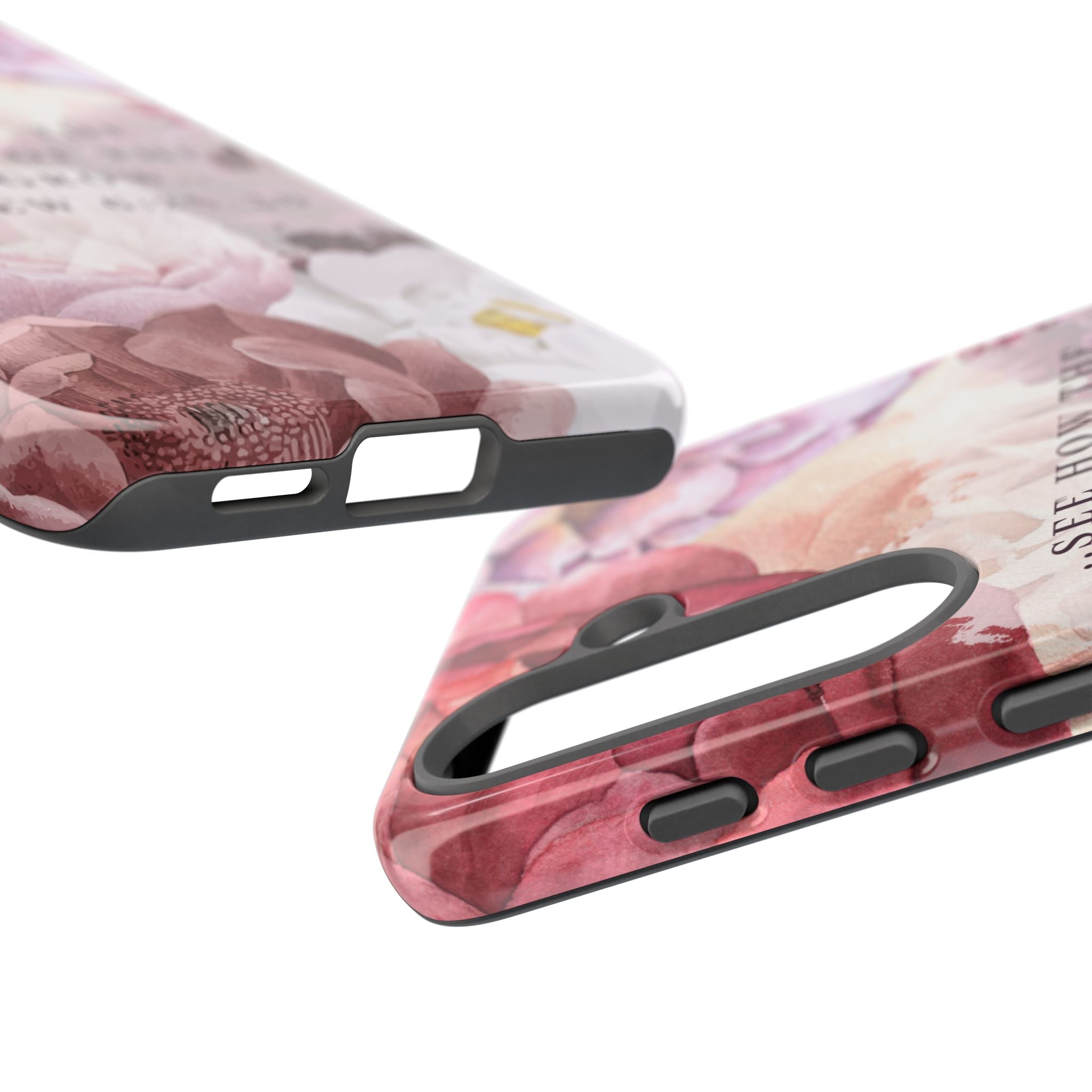 Matthew 6:28 Floral Samsung/Android Phone Case