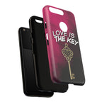 Love is the Key Phone Case