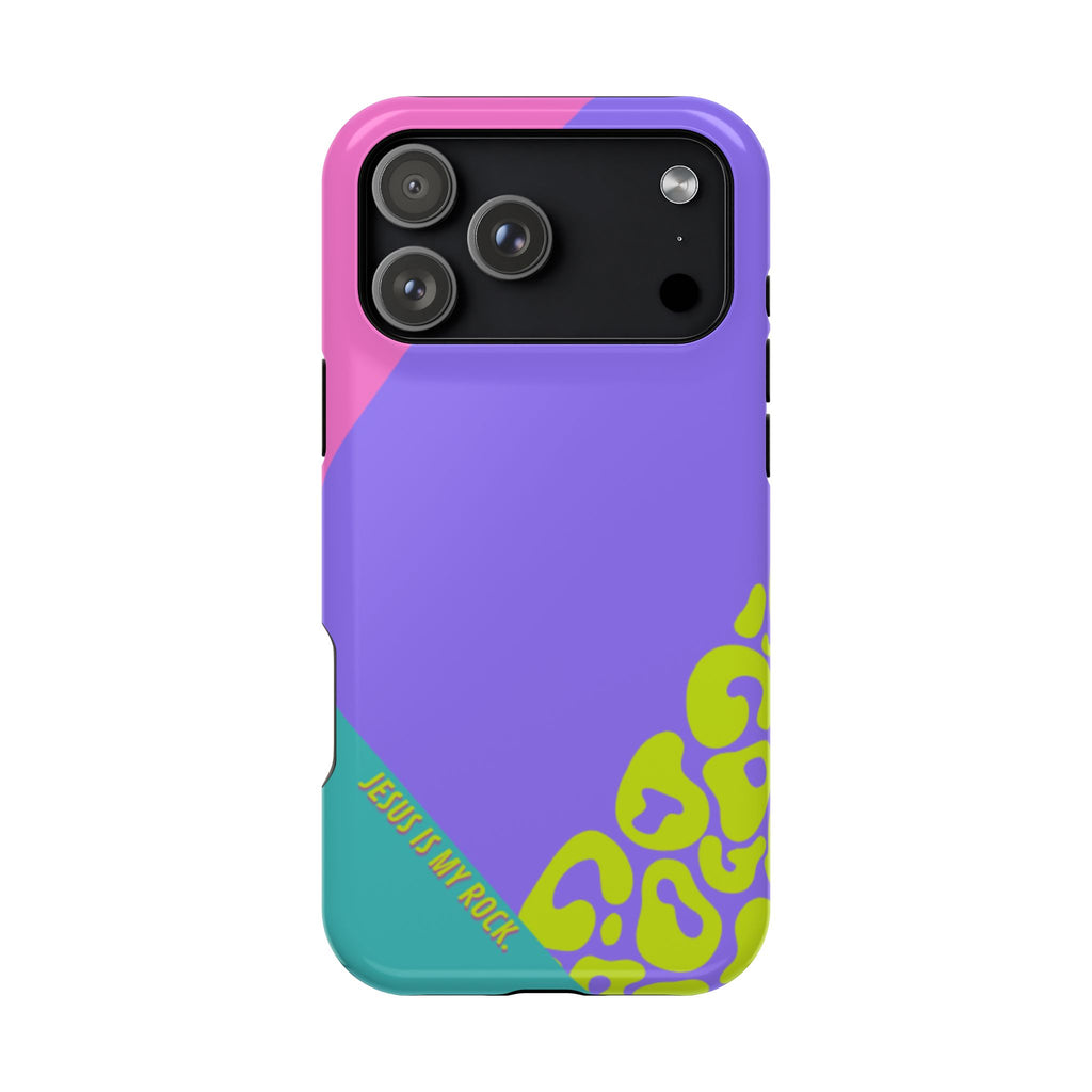 Jesus Is My Rock 90's Design Phone Case
