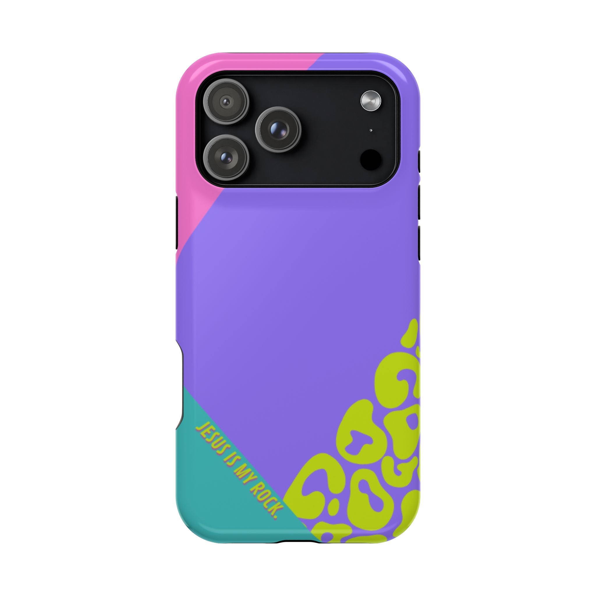 Jesus Is My Rock 90's Design Phone Case