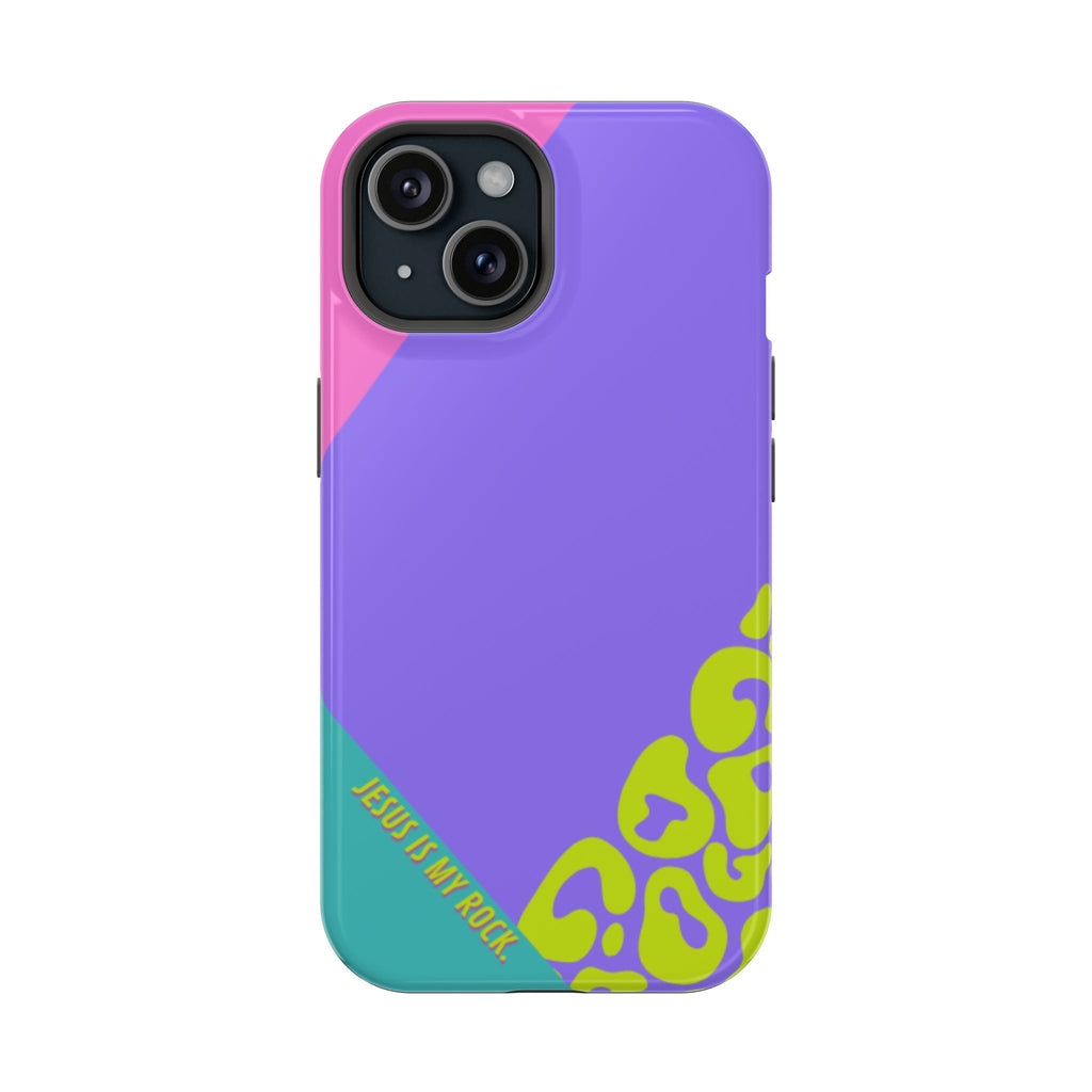 Jesus Is My Rock 90's Design Phone Case