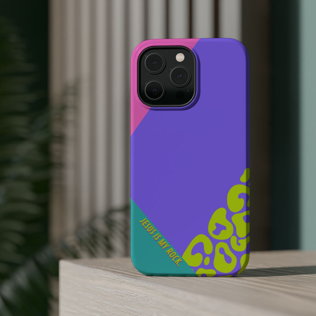 Jesus Is My Rock 90's Design Phone Case