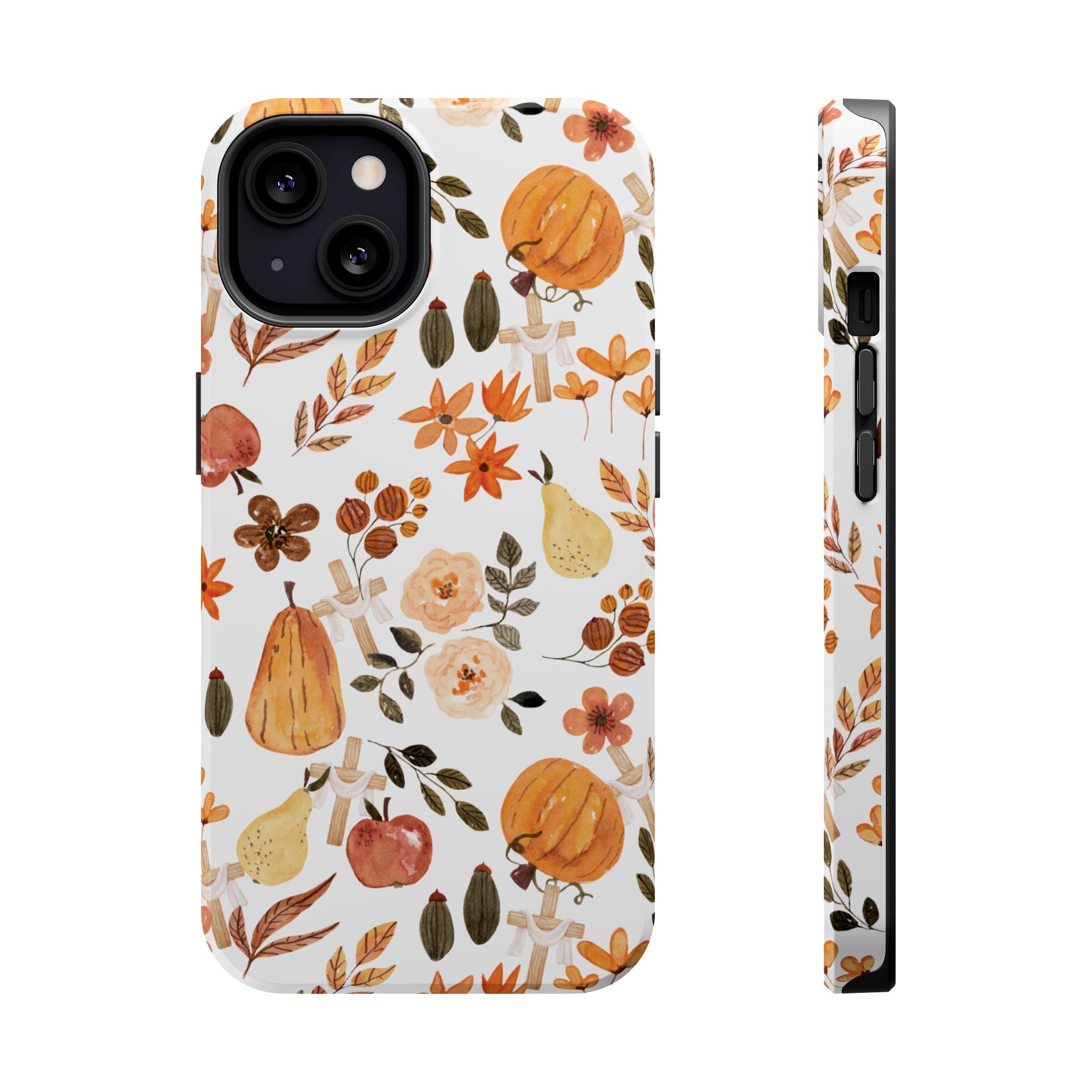 Autumn Cross & Pumpkin Phone Case