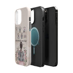 Armor of God Phone Case (dark hair, light skinned woman)