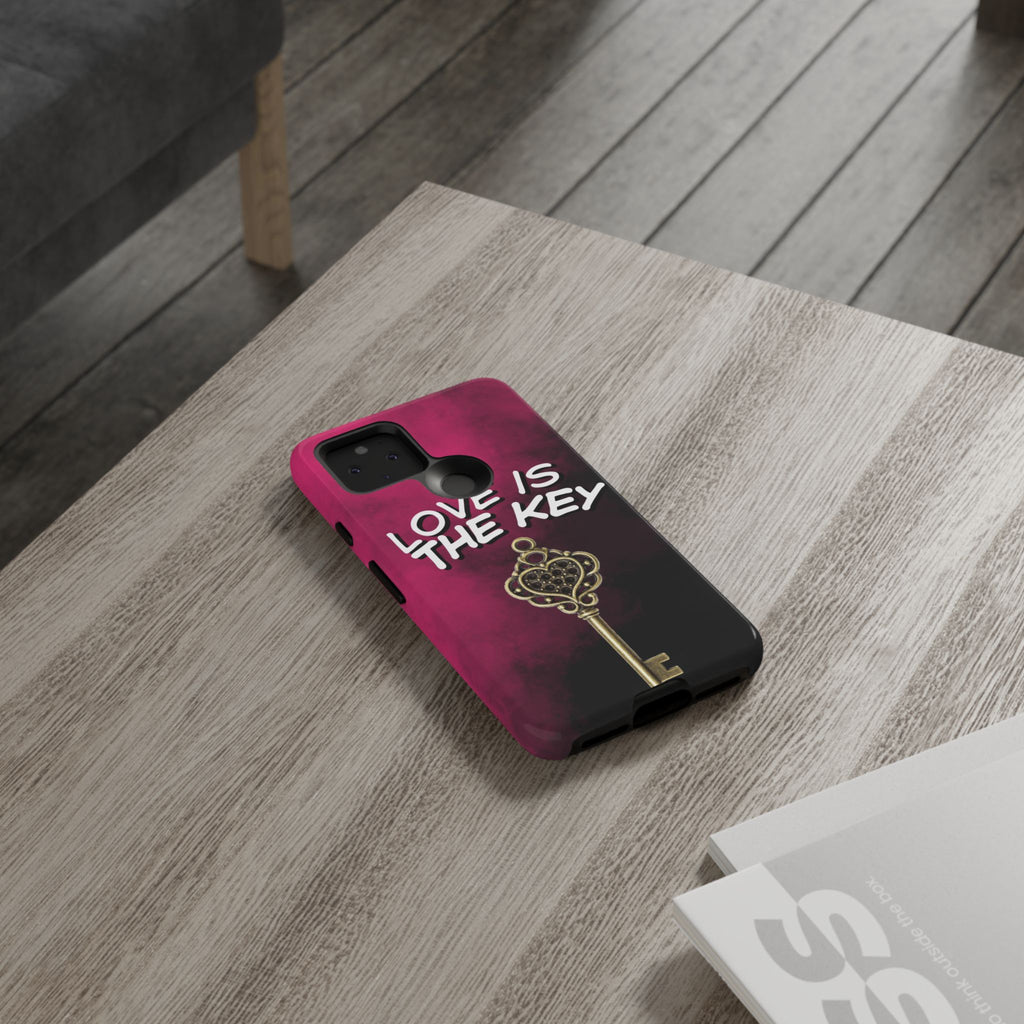 Love is the Key Phone Case