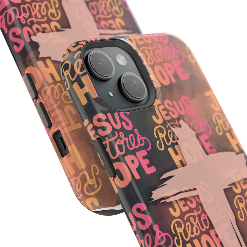 Jesus Restores Hope Phone Case