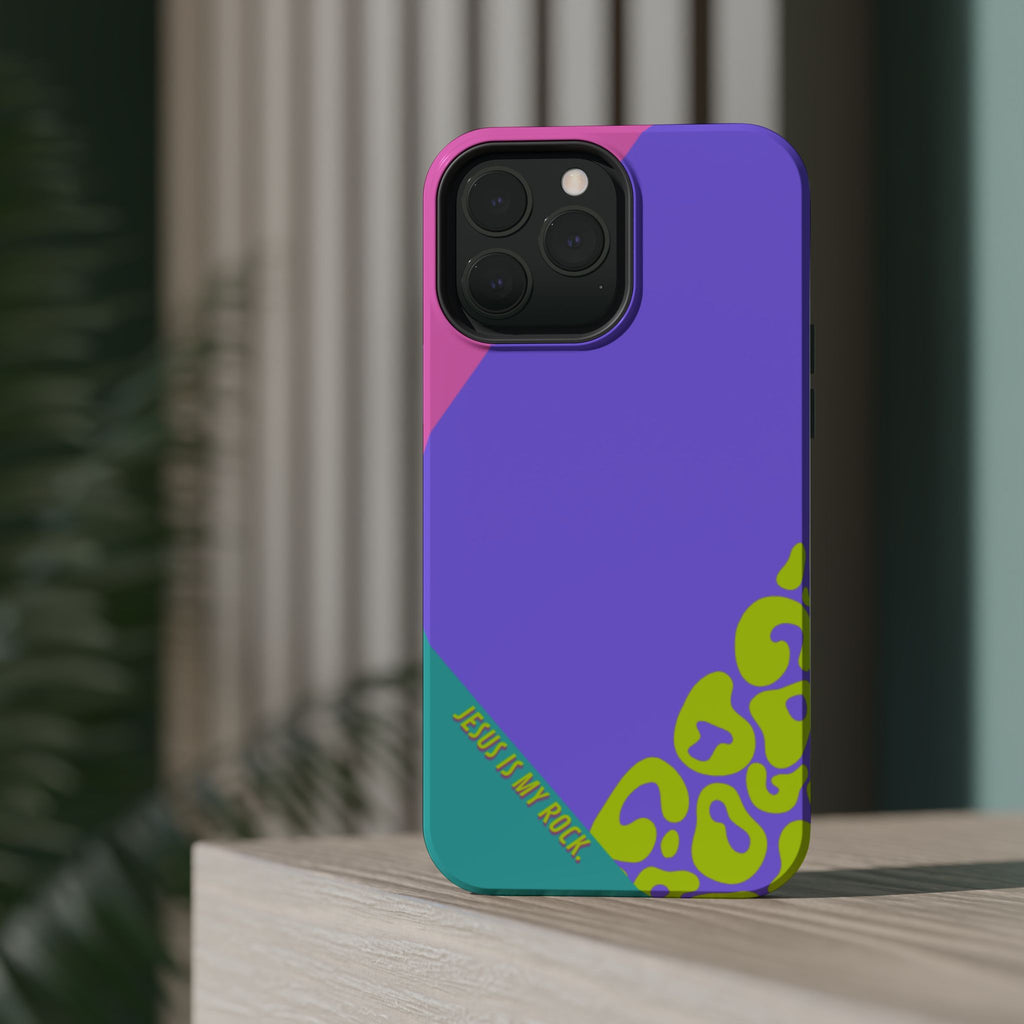 Jesus Is My Rock 90's Design Phone Case