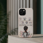 Armor of God (Dark haired woman) phone case