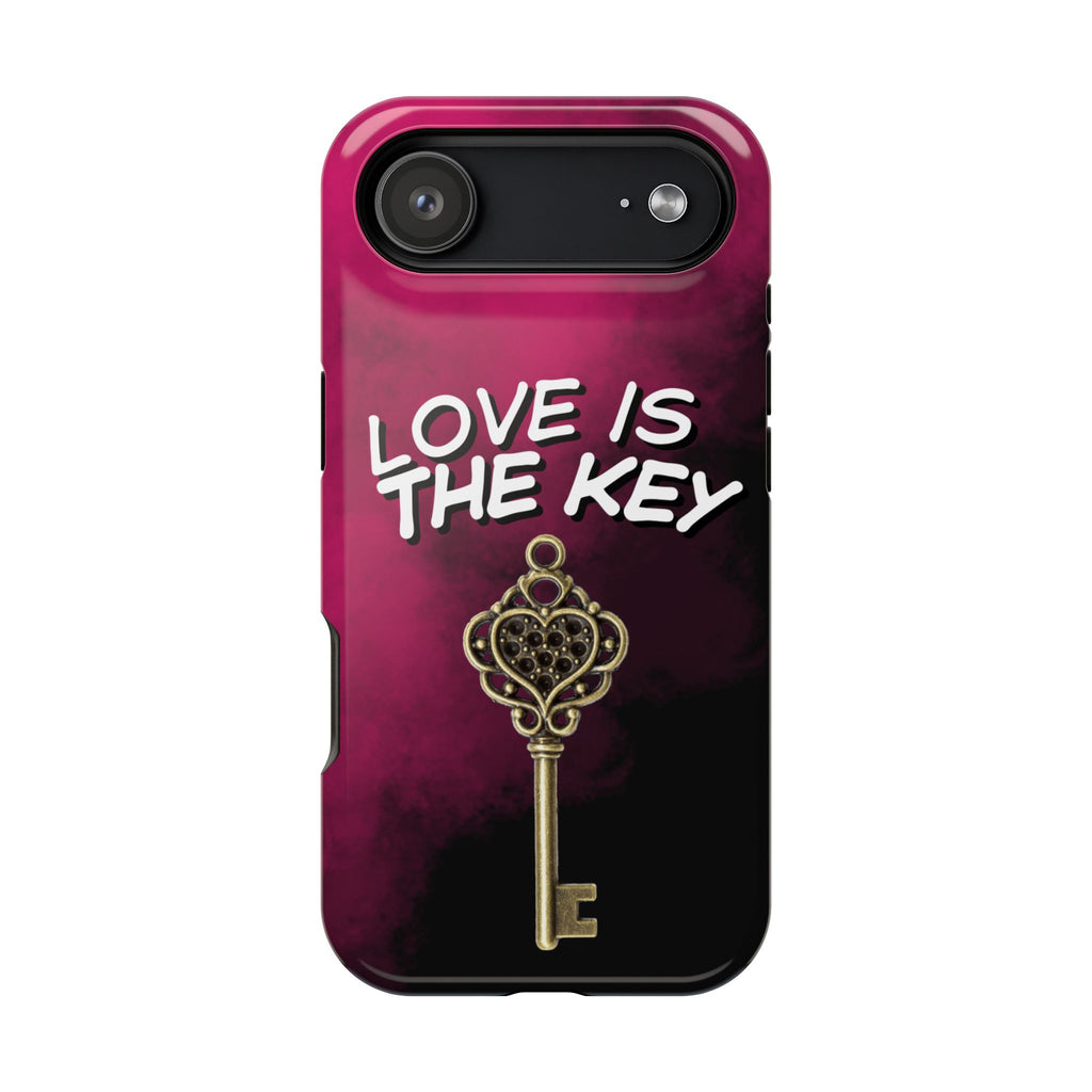 Love is the Key Phone Case