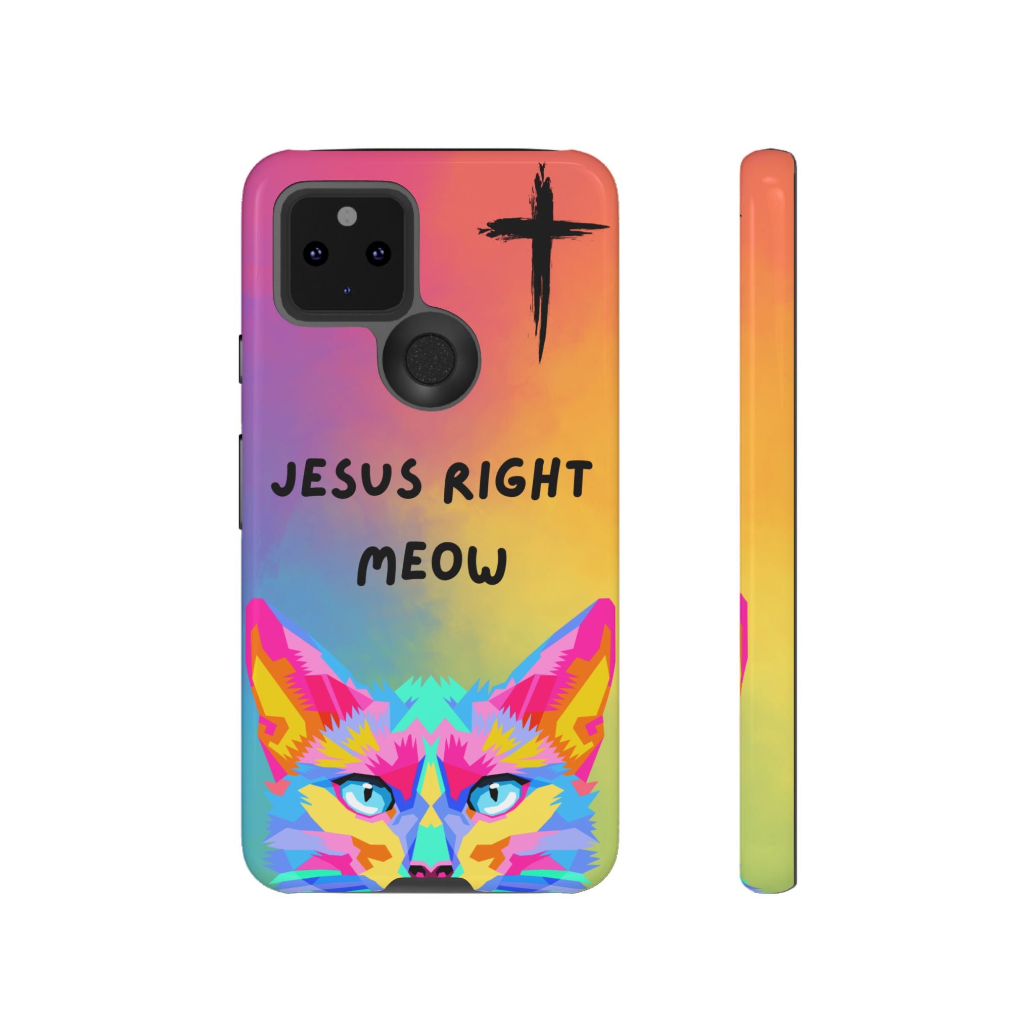 Jesus Right Meow Non MagSafe Phone Case