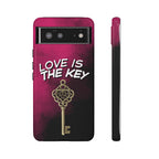 Love is the Key Phone Case