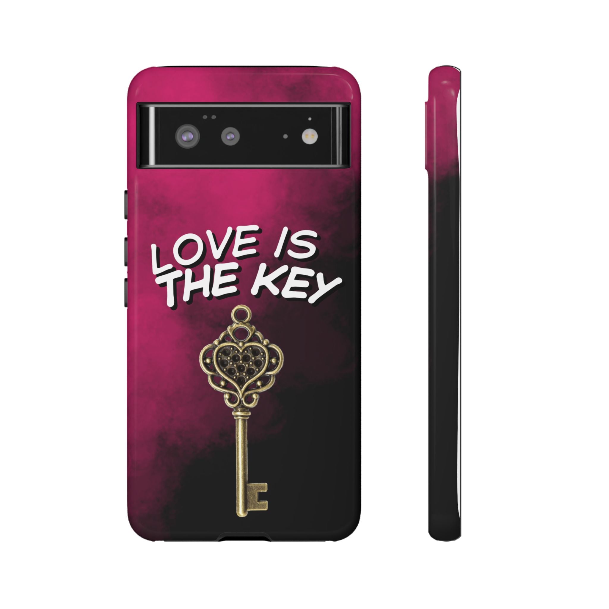 Love is the Key Phone Case
