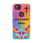 Jesus Right Meow Non MagSafe Phone Case