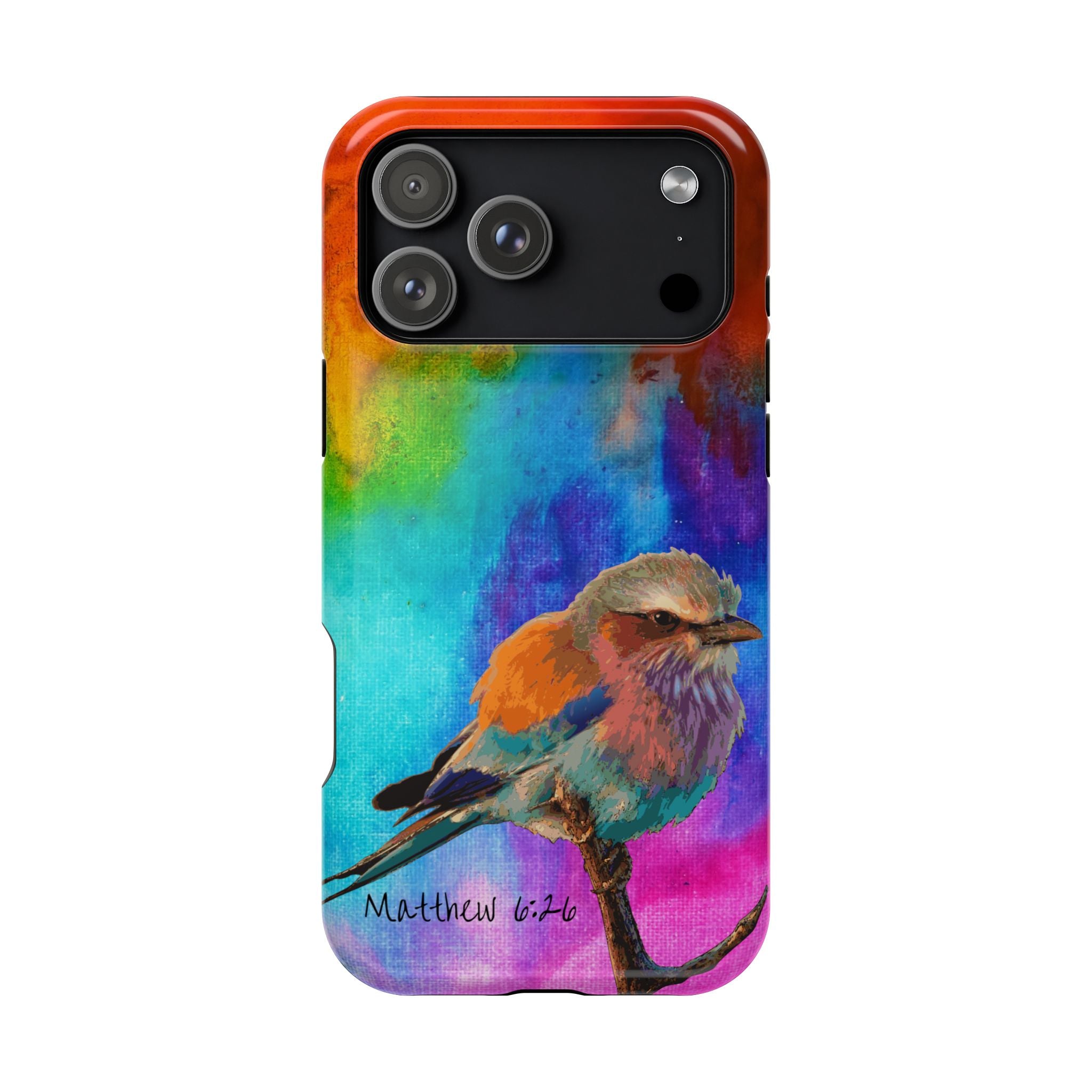 Consider the sparrow's watercolor phone case