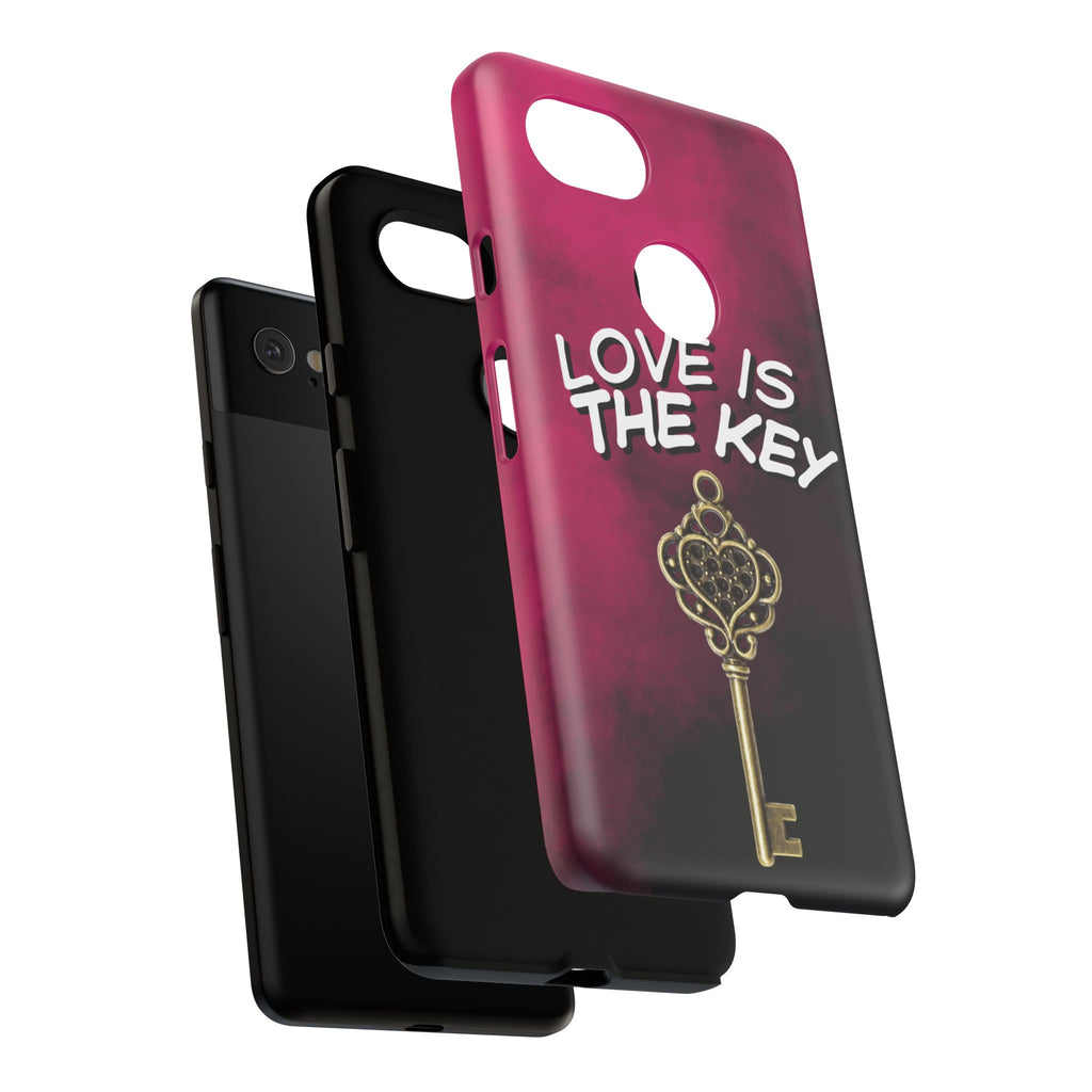 Love is the Key Phone Case