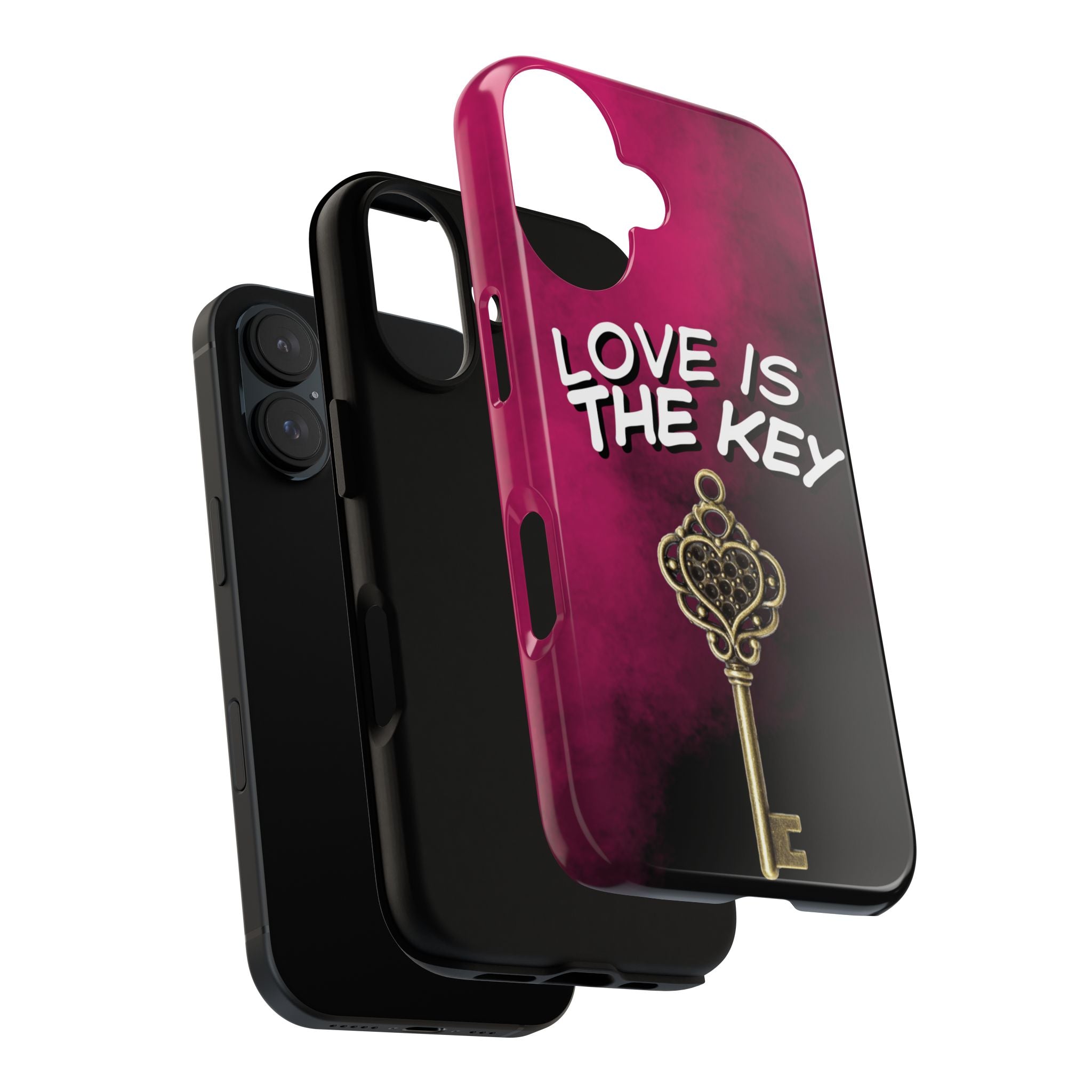Love is the Key Phone Case