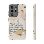 Psalm 91:4 Chicken Phone Case