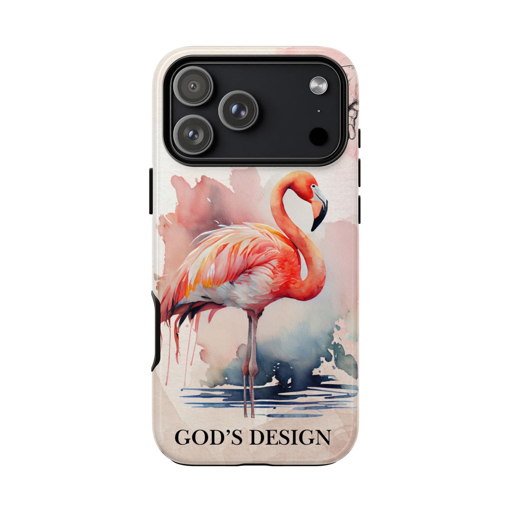 God’s Design Pink Flamingo Case