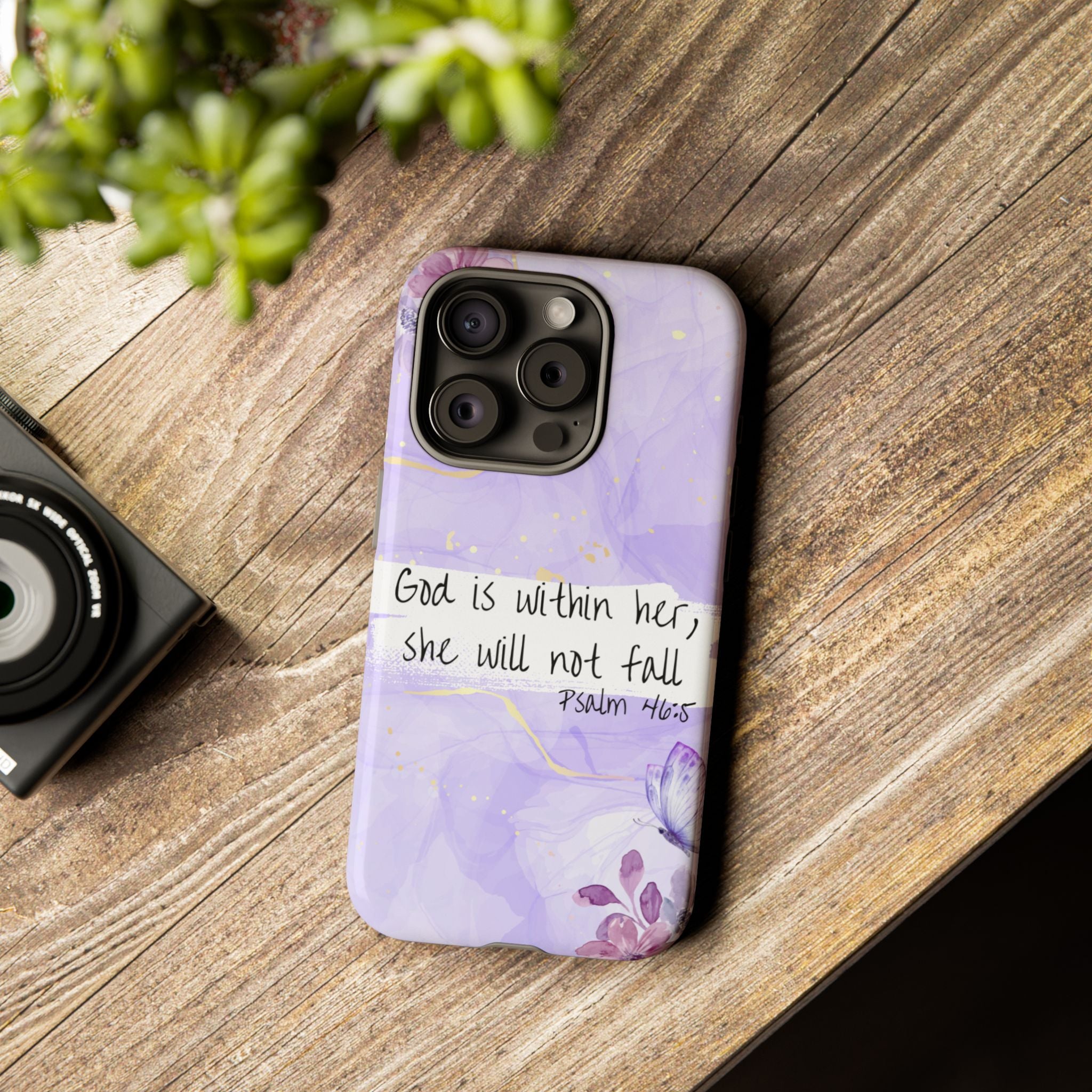 God Is Within Her Non MagSafe phone Case
