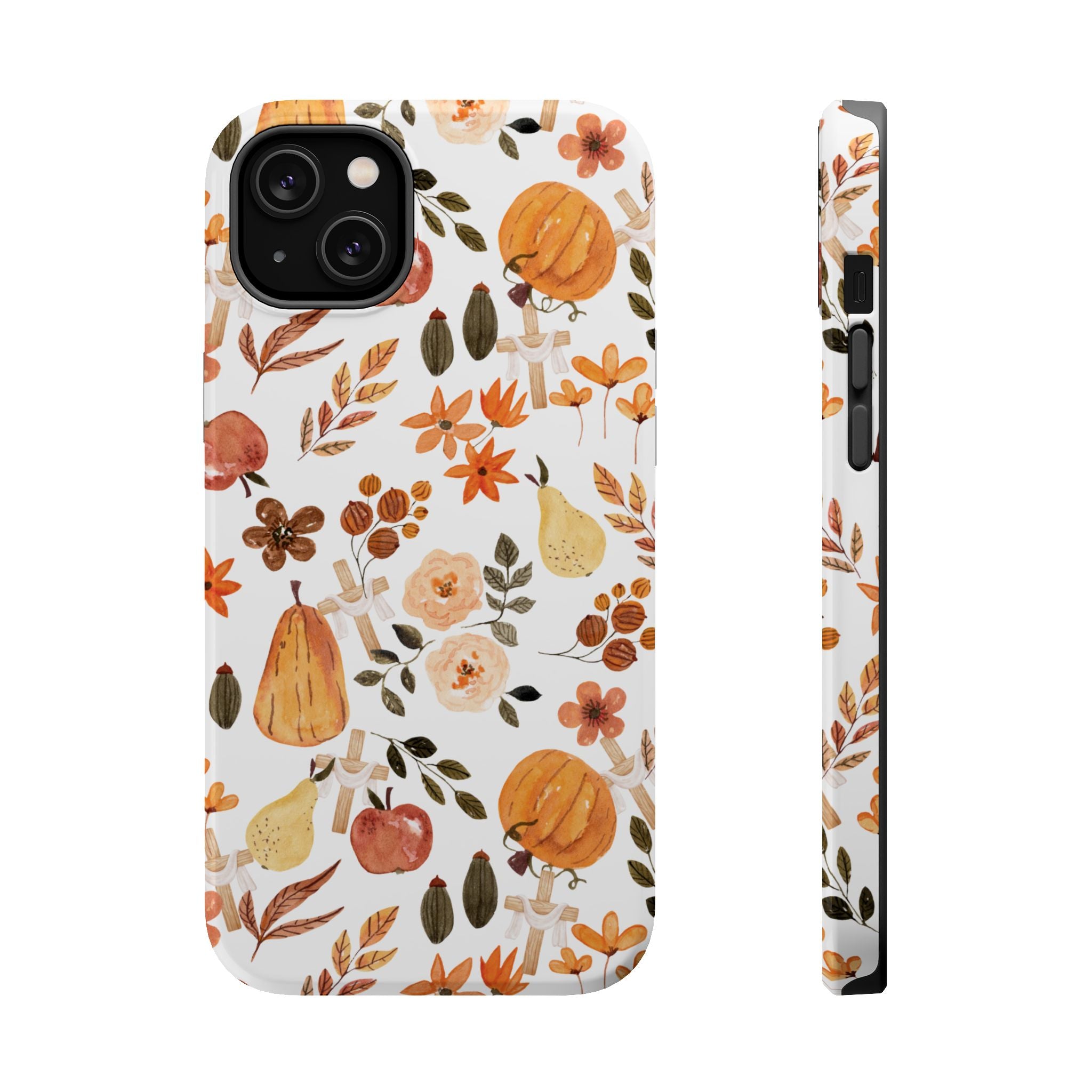 Autumn Cross & Pumpkin Phone Case