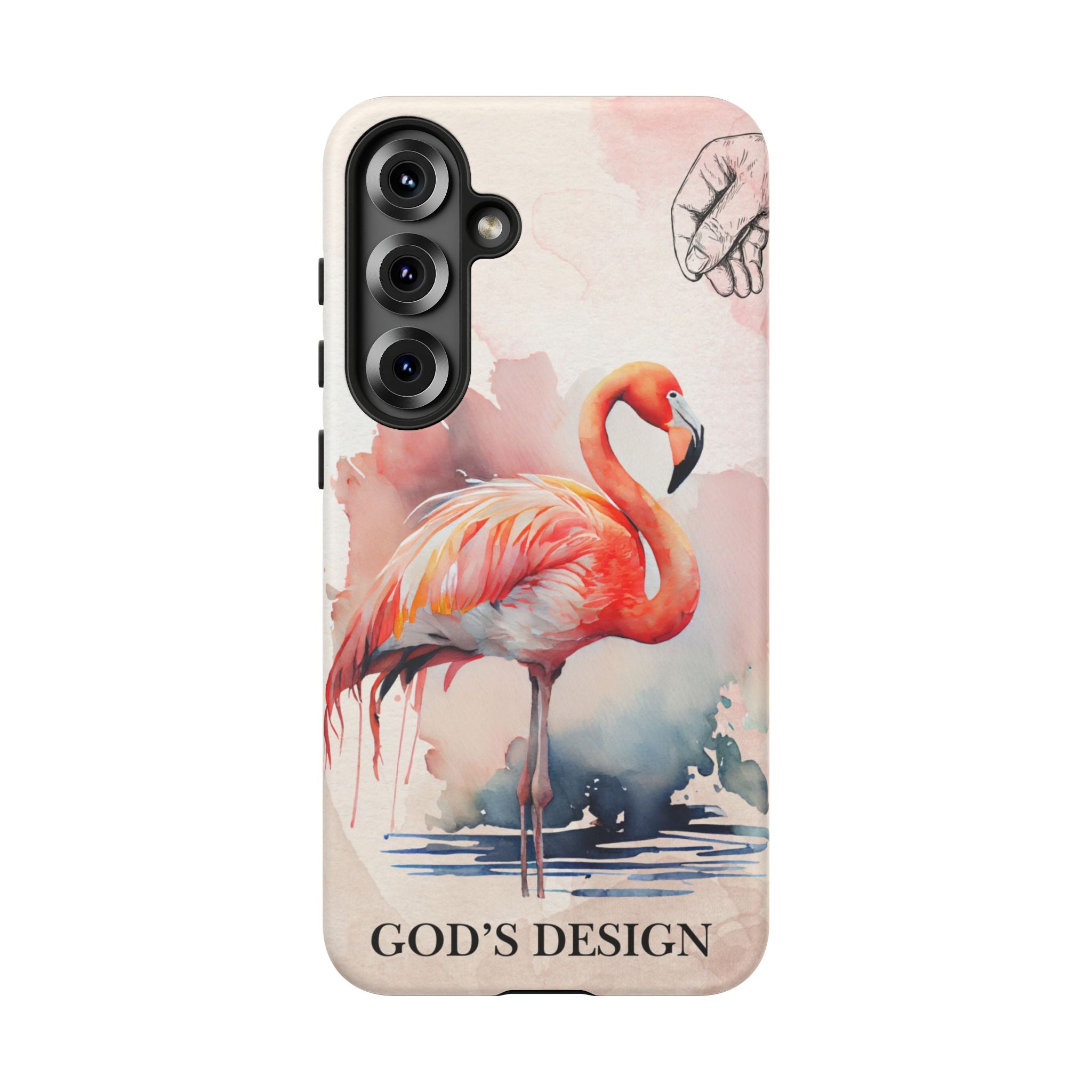 God’s Design Pink Flamingo Case