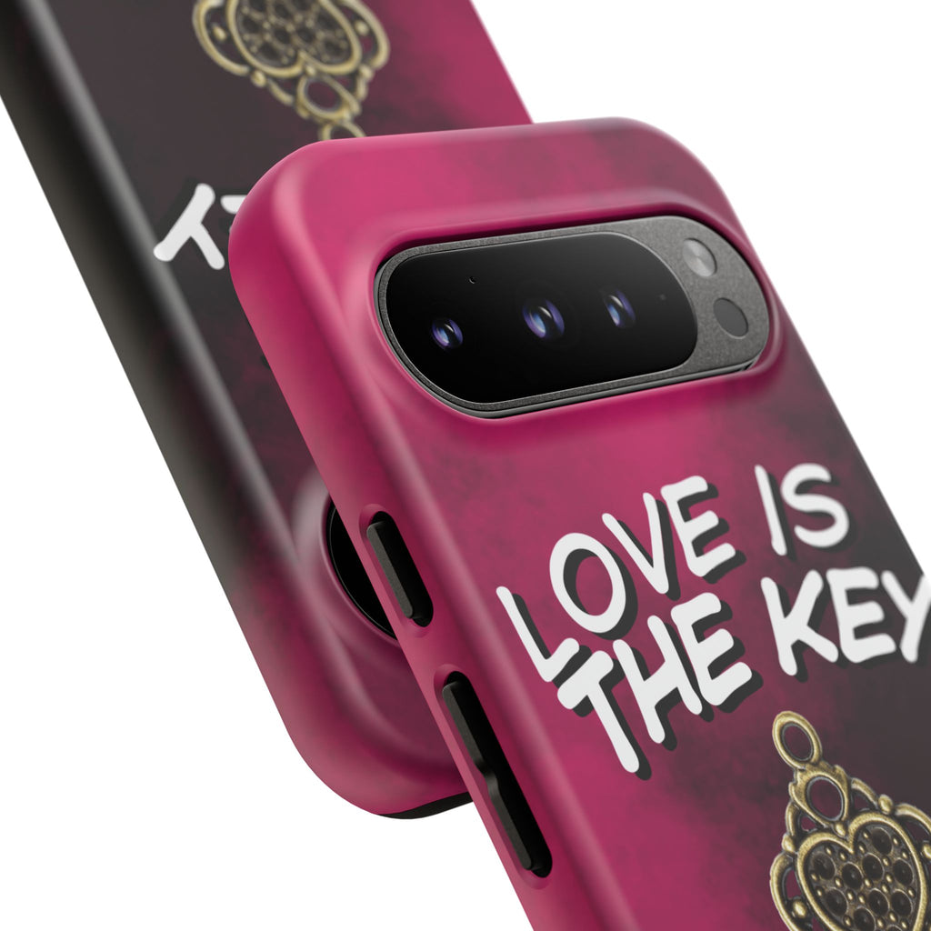 Love is the Key Phone Case