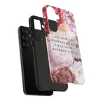 Matthew 6:28 Floral Samsung/Android Phone Case