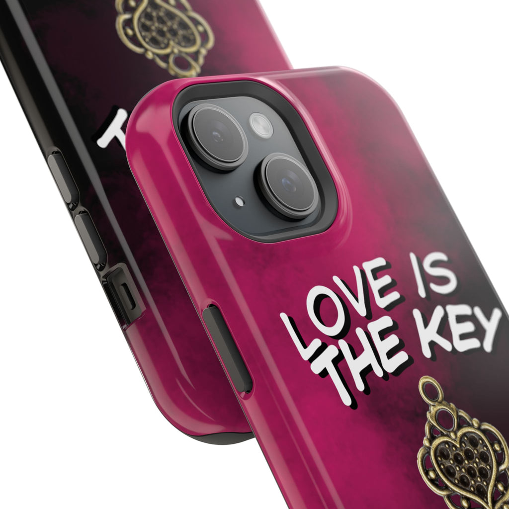 Love is the Key Phone Case