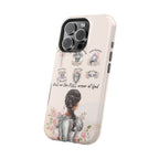 Armor of God (Dark haired woman) phone case