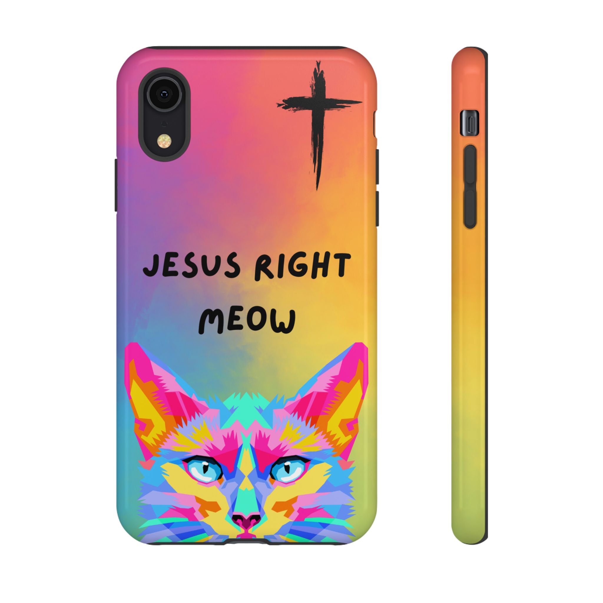 Jesus Right Meow Non MagSafe Phone Case