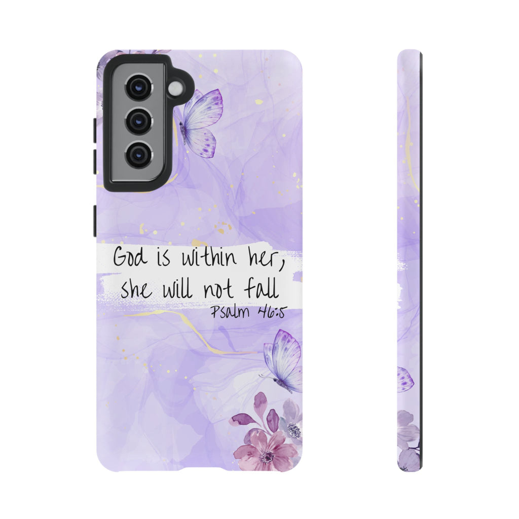 God Is Within Her Non MagSafe phone Case