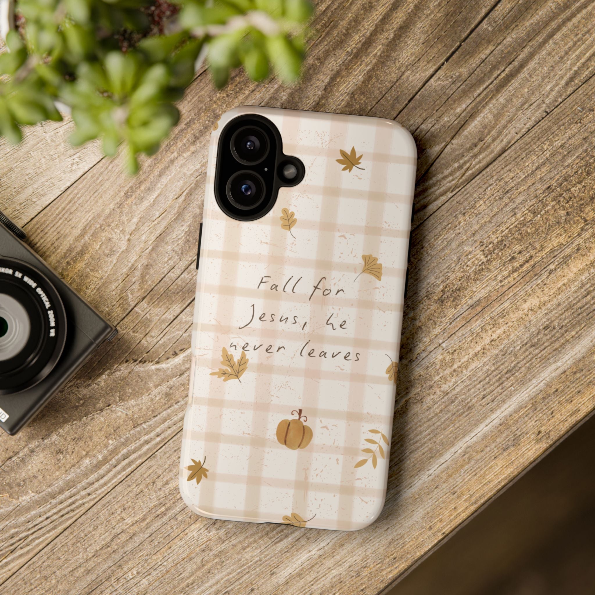 Fall for Jesus Phone Case