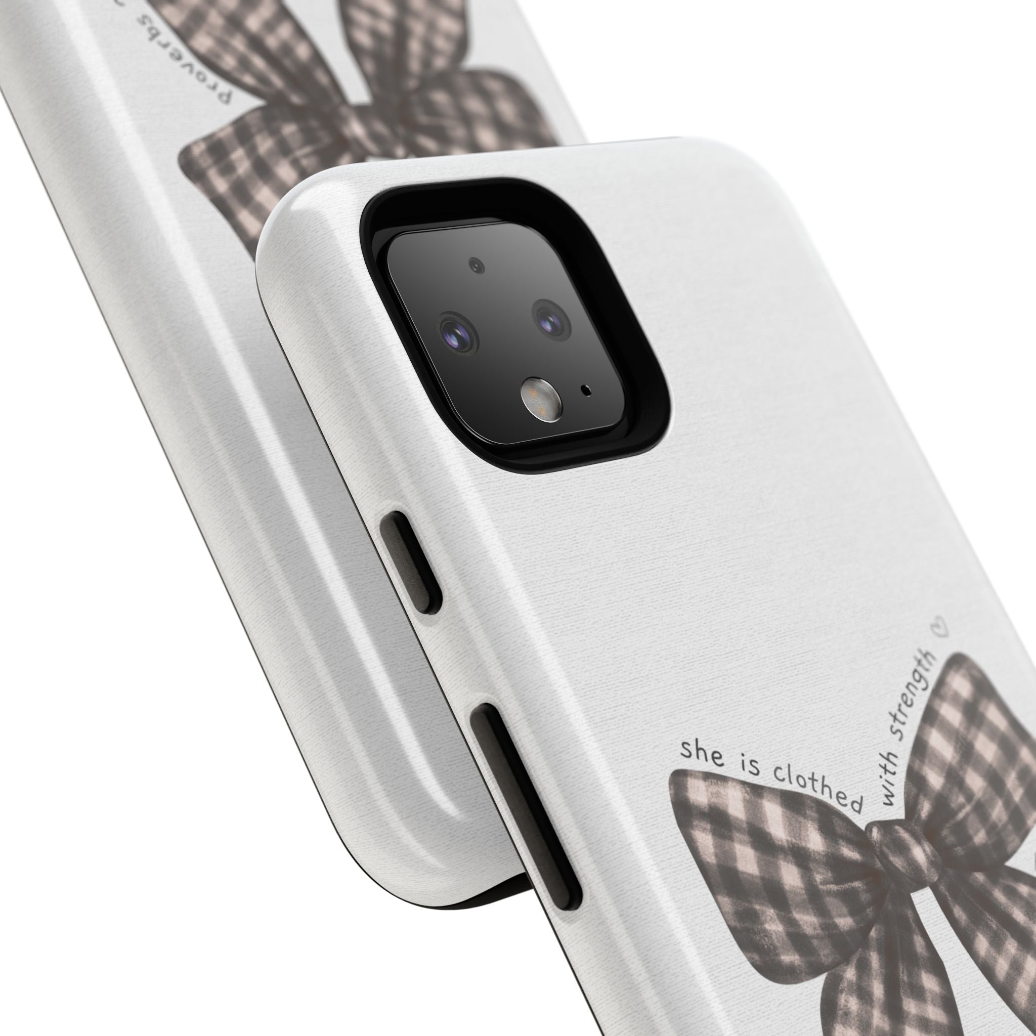 Proverbs 31 Rustic Bow Non MagSafe Phone Case