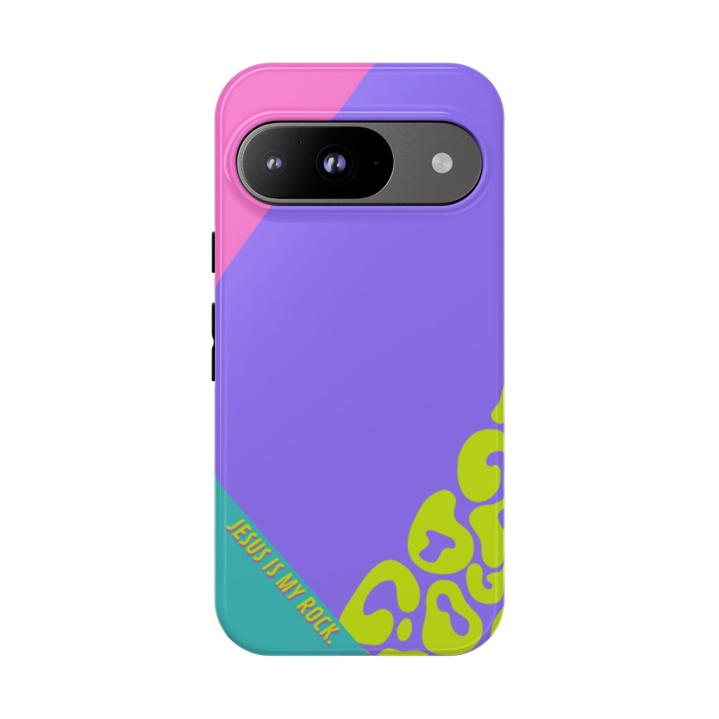 Jesus is My Rock 90's Themed Phone Case