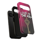 Love is the Key Phone Case