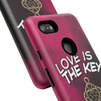 Love is the Key Phone Case