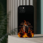 Forged in the flames phone case
