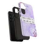 God Is Within Her Non MagSafe phone Case