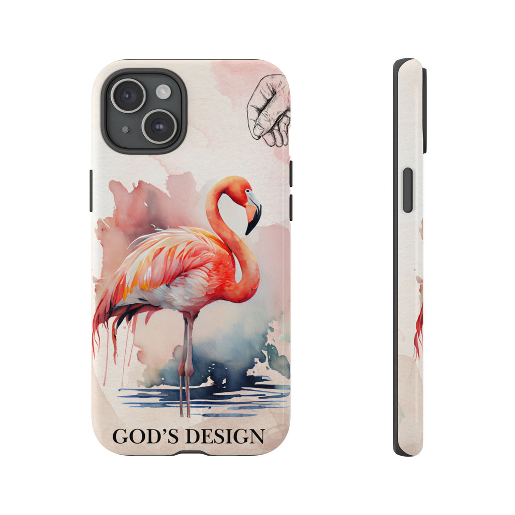 God’s Design Pink Flamingo Case