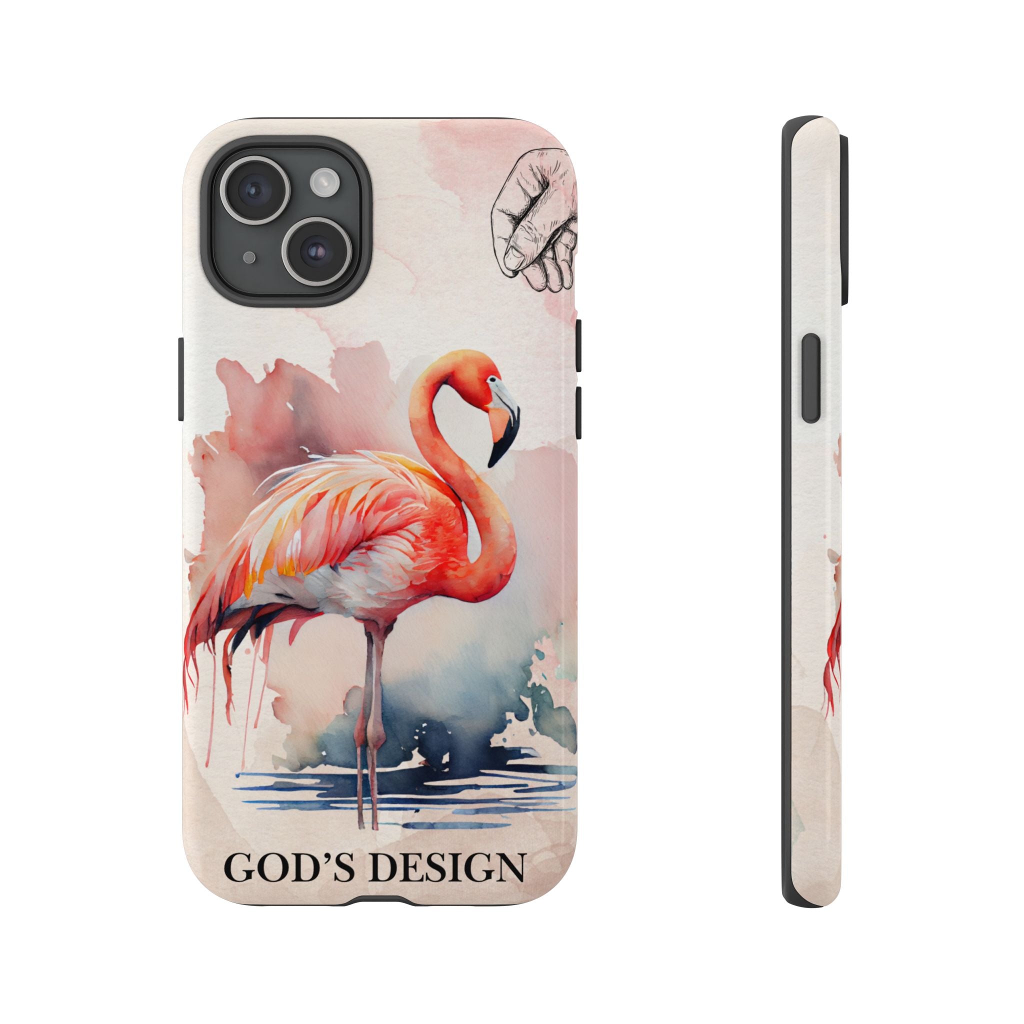 God’s Design Pink Flamingo Case