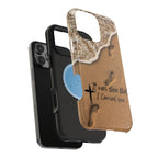 Footprints in the sand MagSafe Phone Case