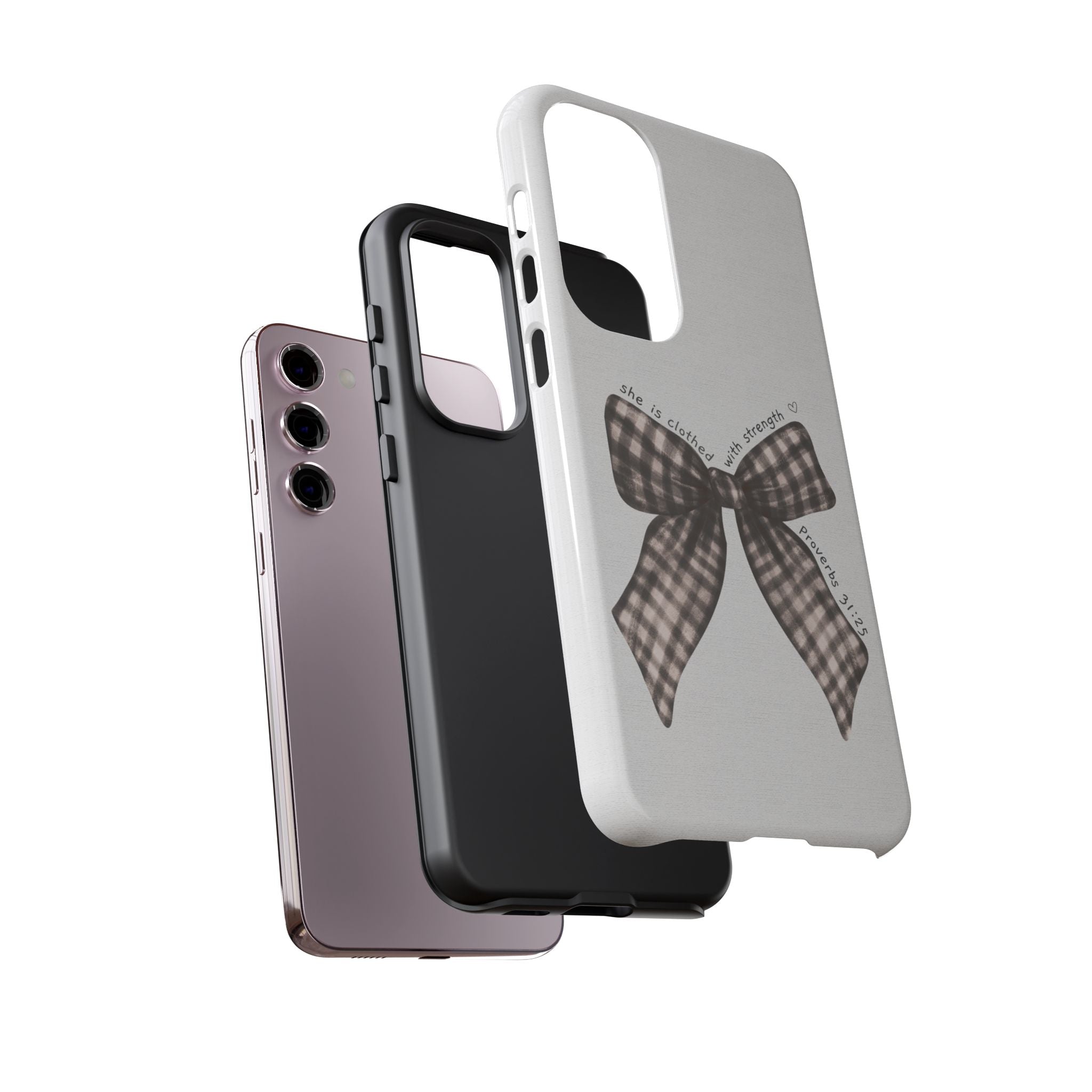 Proverbs 31 Rustic Bow Non MagSafe Phone Case