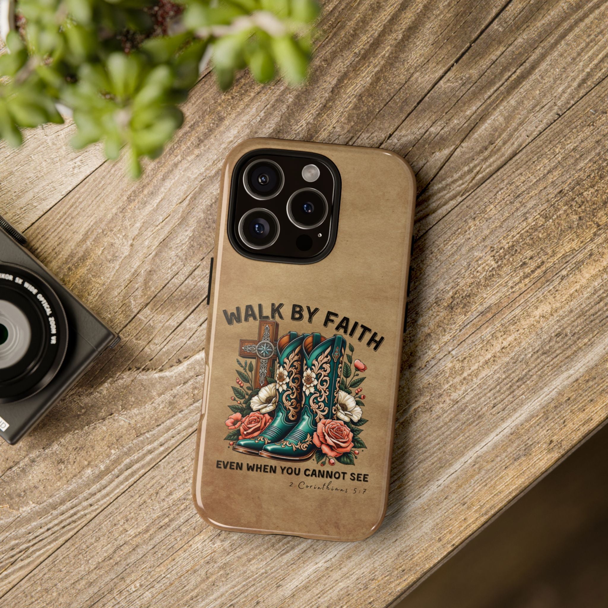 Walk By Faith Rustic Case
