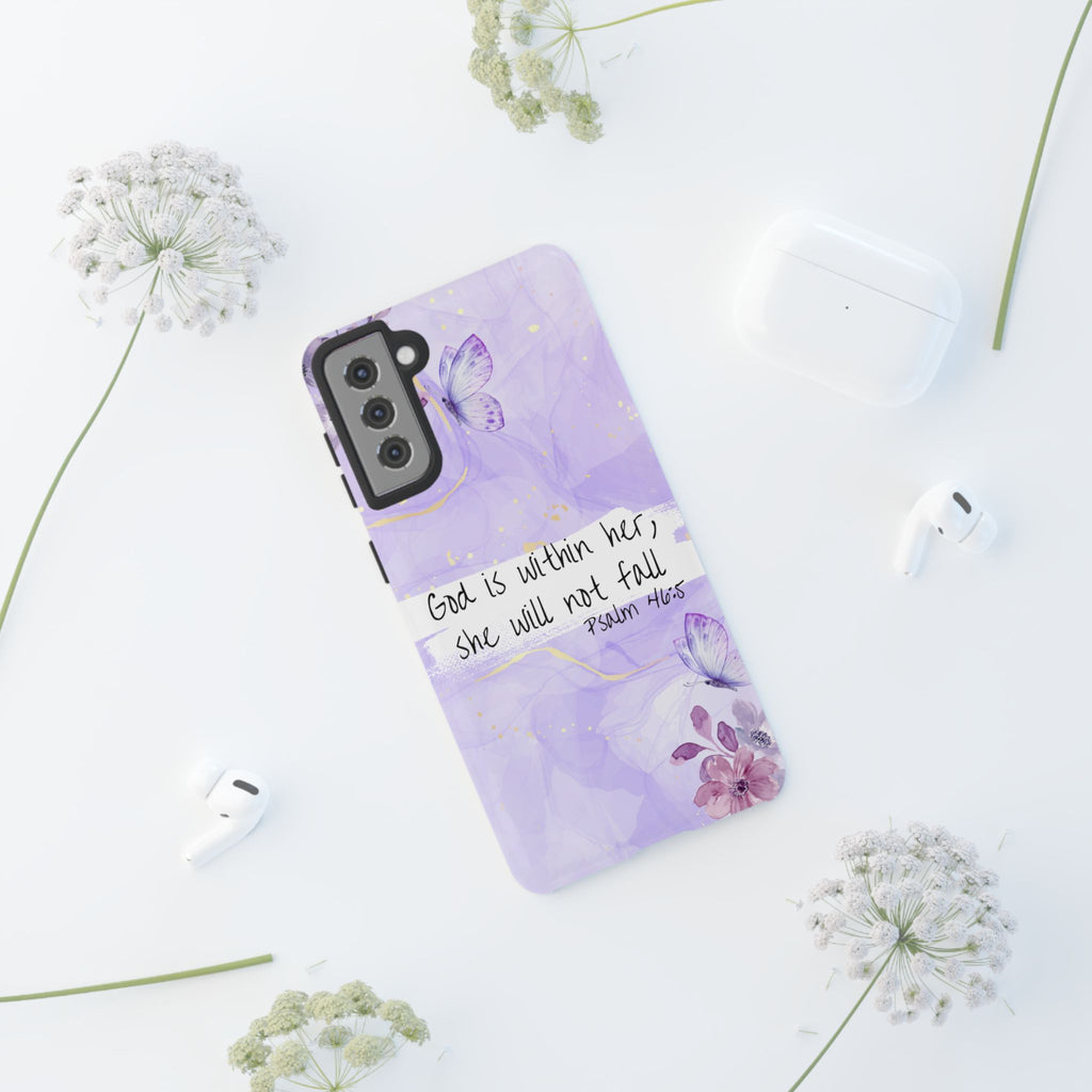 God Is Within Her Non MagSafe phone Case